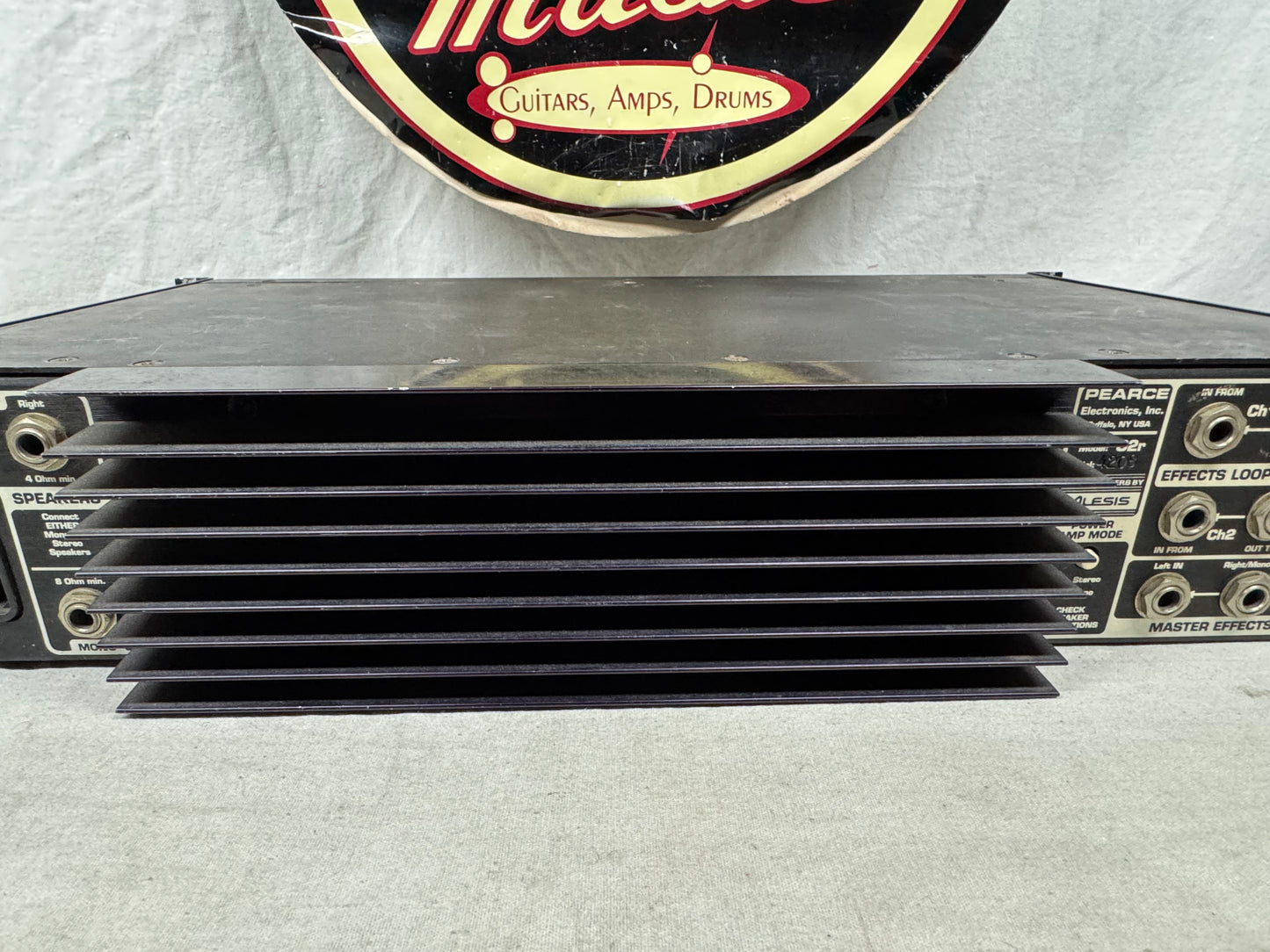 Pearce G2r Solid State Guitar Amplifier Head Rack