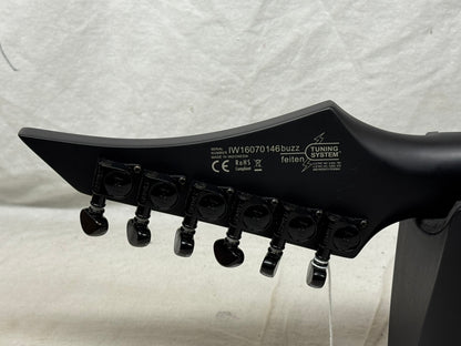 Washburn PX-SOLAR16ETC Parallaxe Ola Englund Solar 16ETC Guitar with Case 2016 - Black
