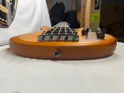 Yamaha TRBX605FM 5-String Electric Bass- Matte Amber
