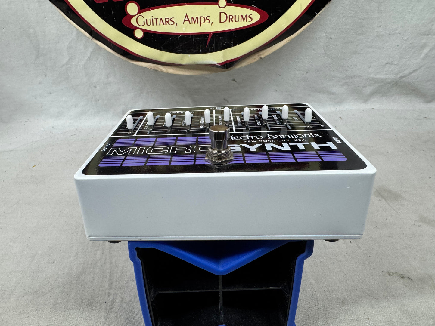 Electro-Harmonix Micro Synth Analog Microsynth Guitar Synthesizer Pedal