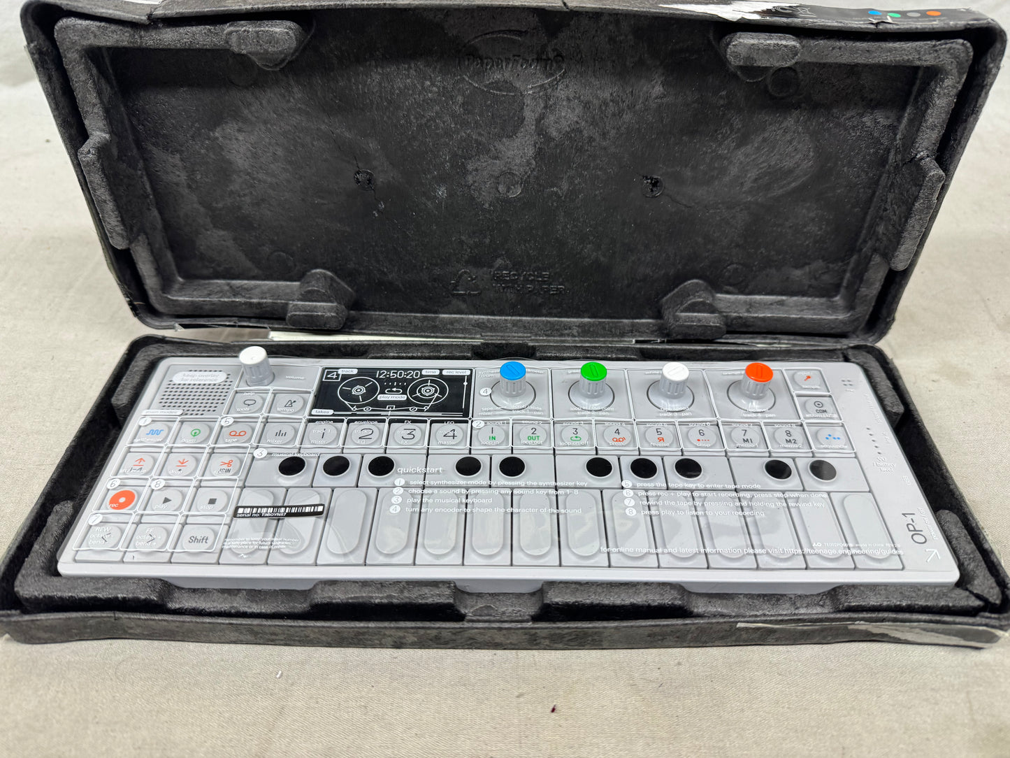 Teenage Engineering OP-1 op1 Synthesizer Sampler Controller with Box