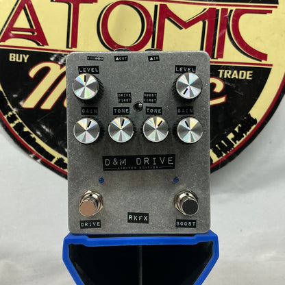 Keeley Electronics D&M Drive Overdrive Pedal with Box - Custom Shop Limited Label Maker Edition - That Pedal Show