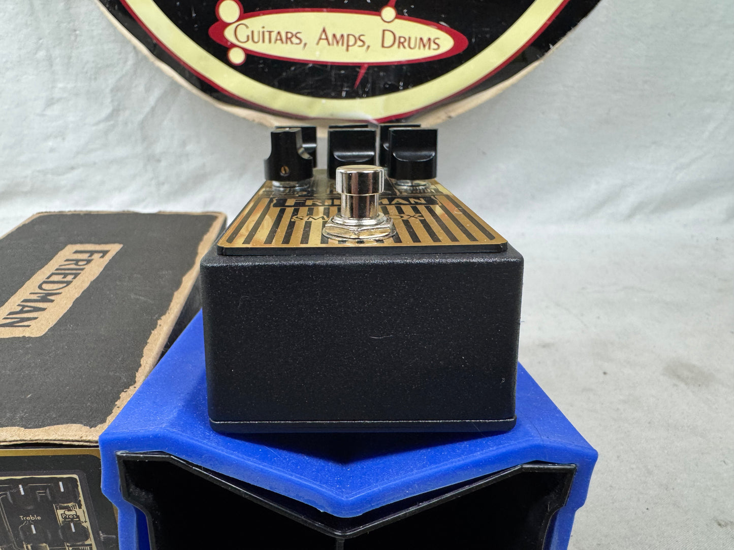Friedman Smallbox Overdrive Pedal with Box