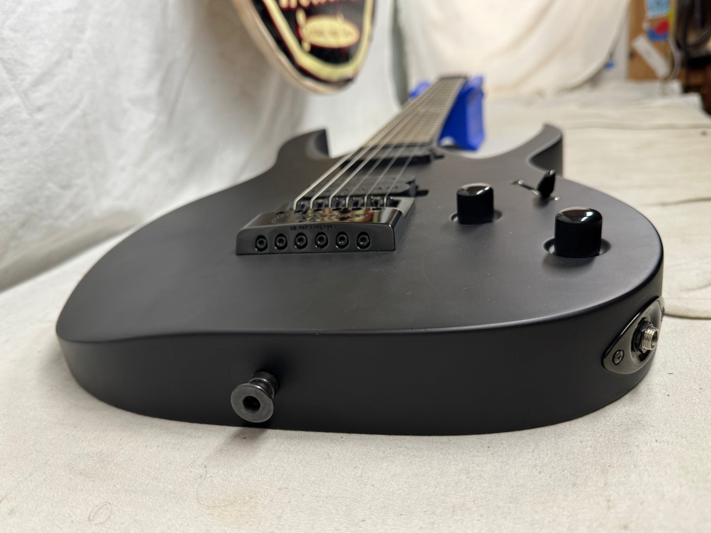 Washburn PX-SOLAR16ETC Parallaxe Ola Englund Solar 16ETC Guitar with Case 2016 - Black