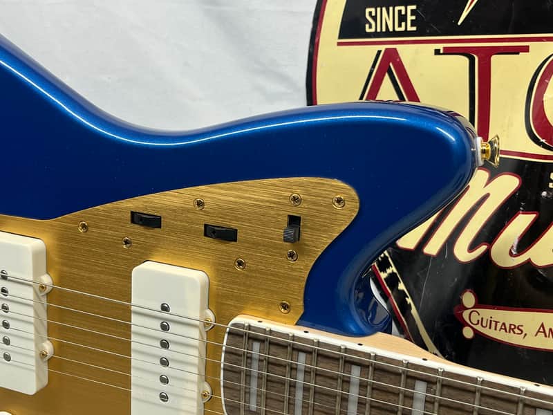Squier 40th Anniversary Jazzmaster Electric Guitar Gold Edition - Image 3