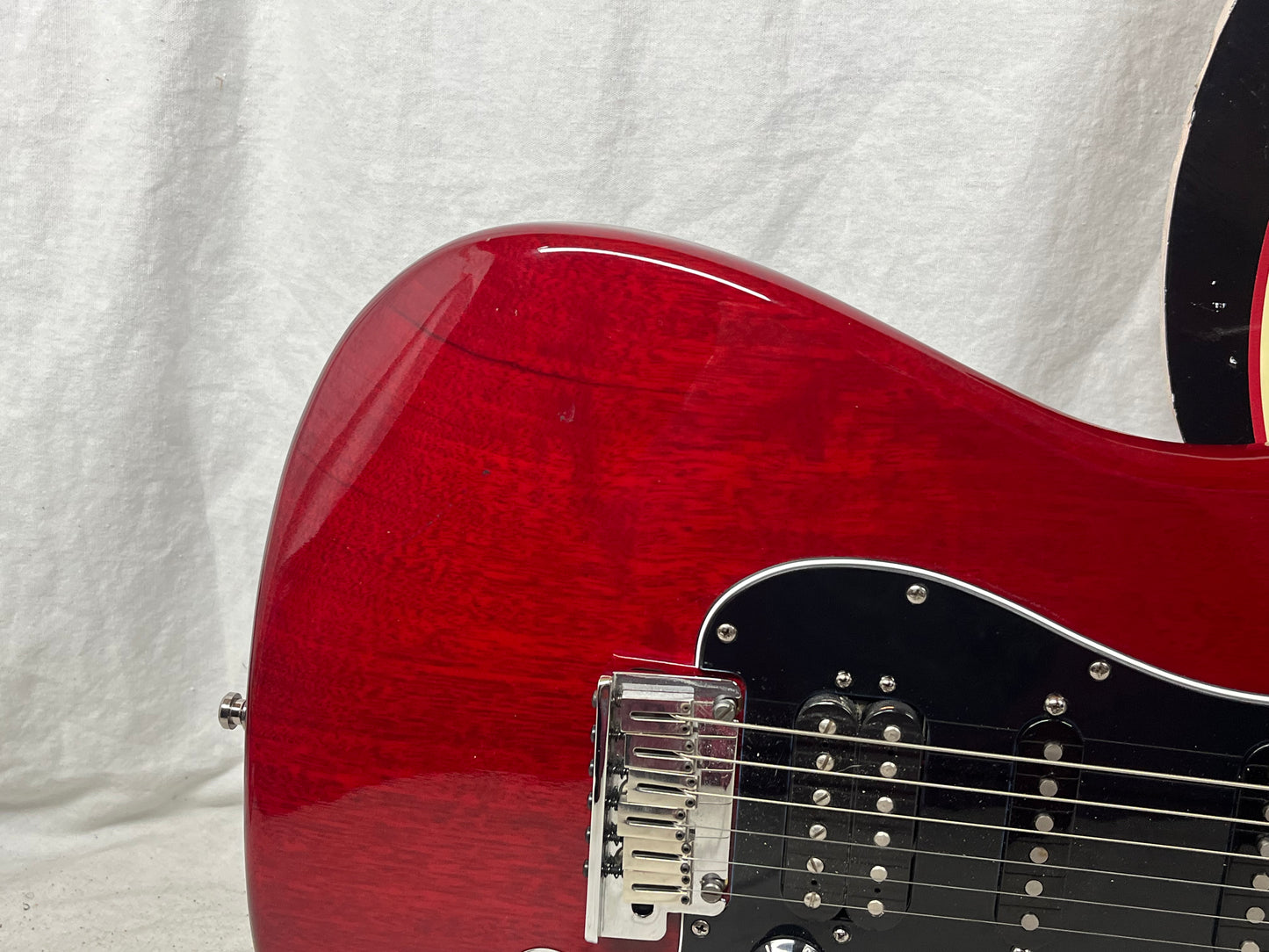 Fender American Select Stratocaster Strat HSS - Crimson Red Electric Guitar