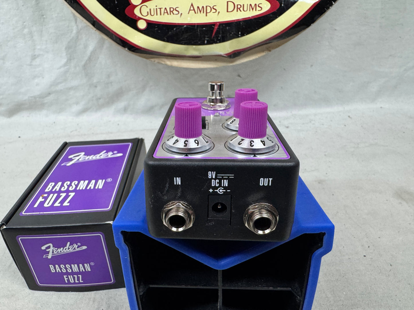 Fender Bassman Fuzz Pedal with Box