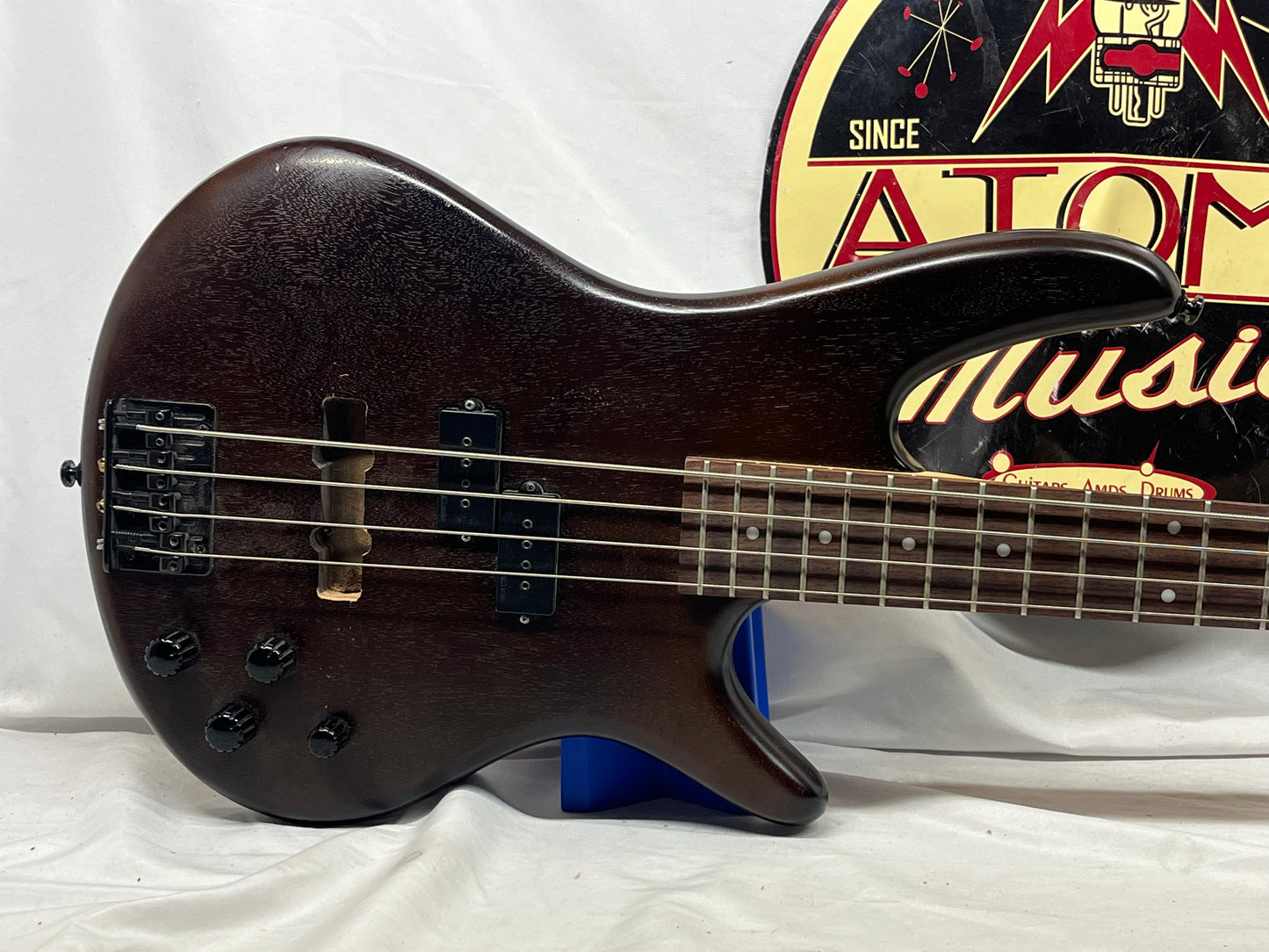 Ibanez Soundgear Gio GSR200B 4-String Doublecut Electric Bass - Missing Bridge Pickup - AS IS