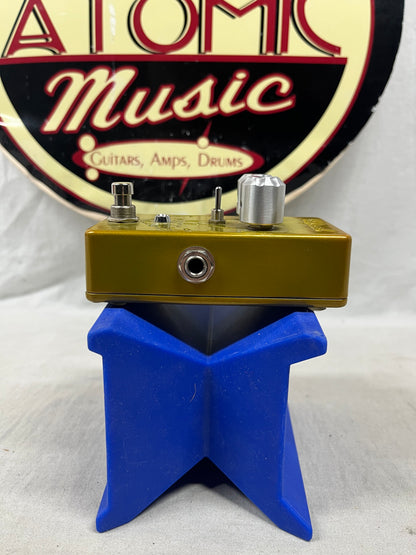 Echopark Gold Edition 1977 Transparent Overdrive Pedal with Box
