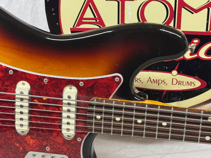 Fender Bass VI 6-string Bass with Case - MIJ Made In Japan 1996 - 3-Color Sunburst / Rosewood fingerboard
