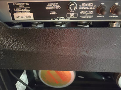 Fender '65 Twin Reverb Reissue 85-Watt 2x12" Guitar Combo 1991 - Present - Local Pickup Only