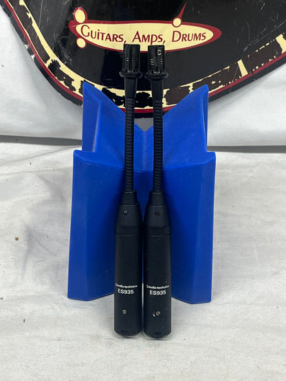 Audio-Technica ES935 Gooseneck Condenser Microphone - PAIR