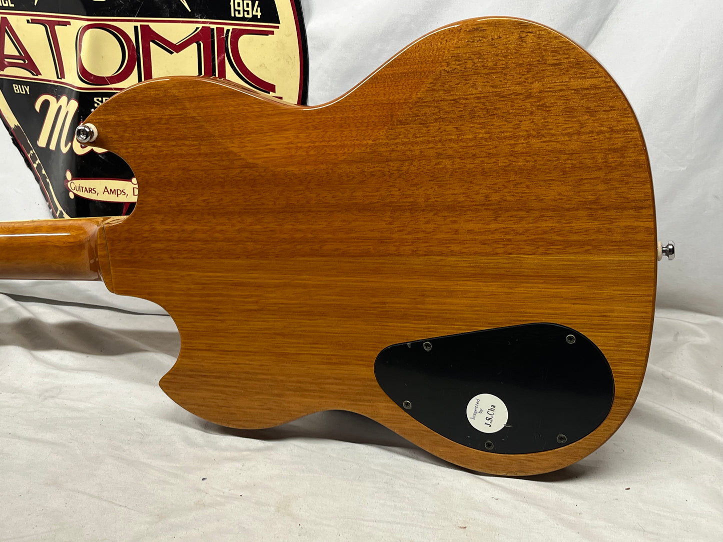 DeArmond S-73 12-String Doublecut Electric Guitar - Natural