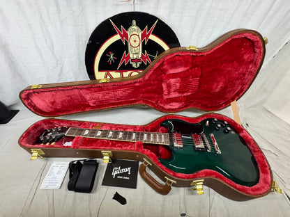 Gibson SG6100TLNH1 SG Standard '61 1961 Reissue Guitar with Case 2024 - Translucent Teal