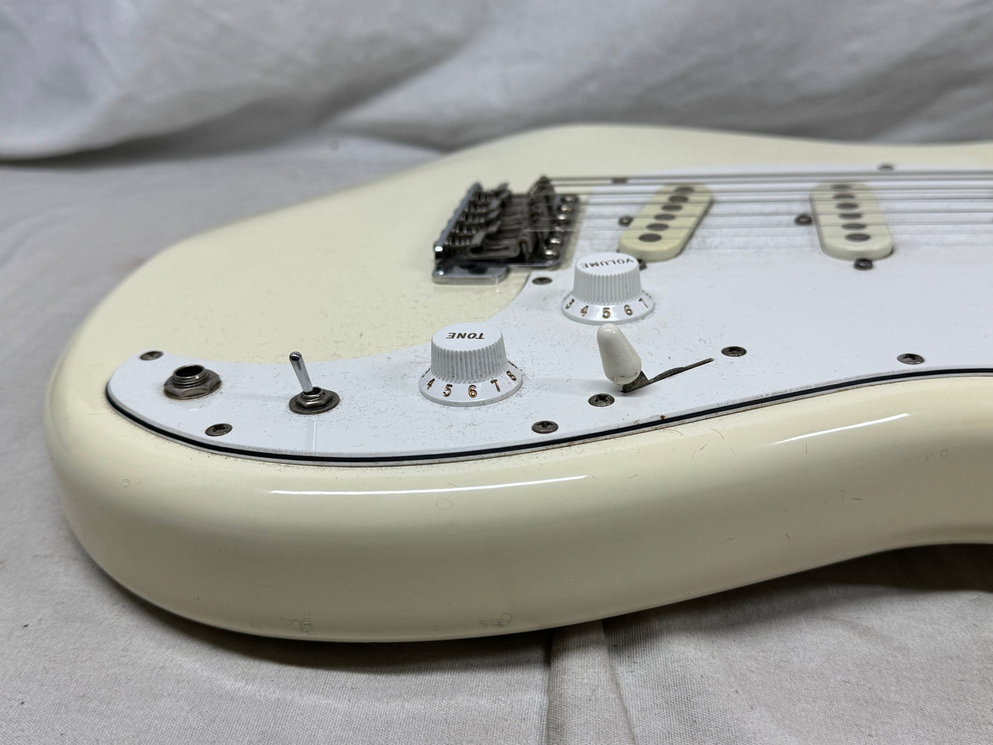 Ibanez Roadstar II Series SSS Guitar with Case - MIJ Made In Japan 1982 - White