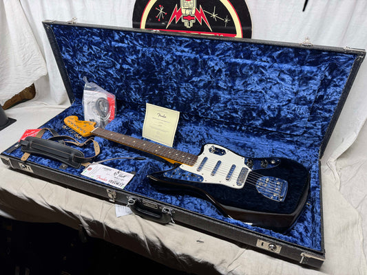 Fender Limited Edition Johnny Marr Signature Special Jaguar Guitar with COA + Case 2025 - Black / Rosewood fingerboard