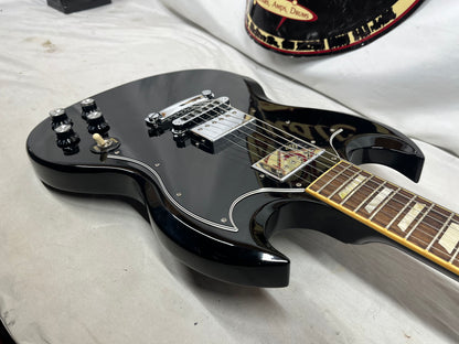 Gibson SG Standard Doublecut HH Electric Guitar 2007 with Hard Case - Black