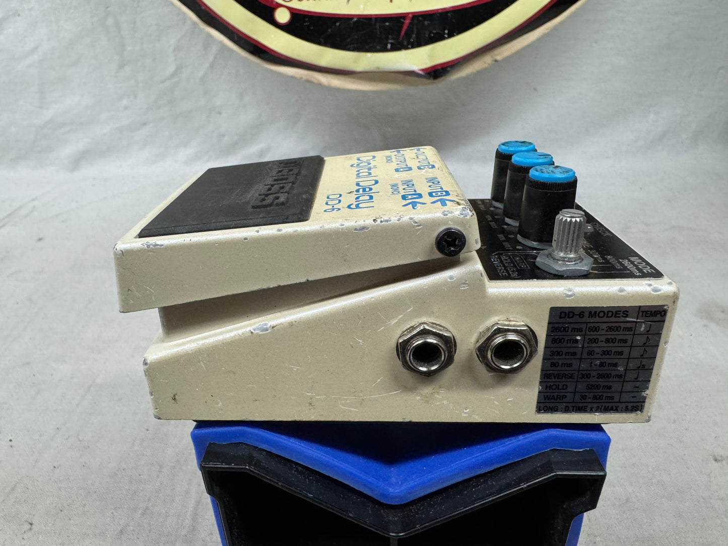 Boss DD-6 dd6 Digital Delay Pedal - missing 1 knob 2004