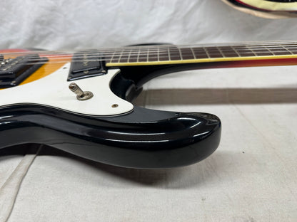 Mosrite The Ventures 12-string Guitar with Case 1966 - Sunburst