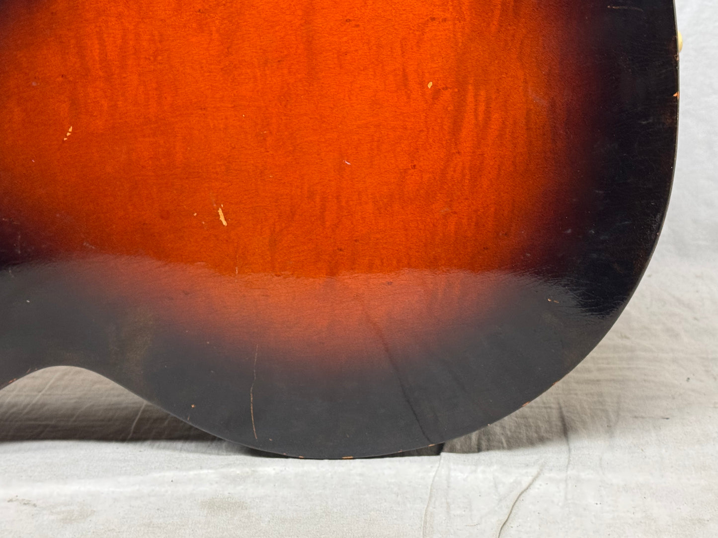 Gretsch Acoustic Guitar with Chipboard Case 1953