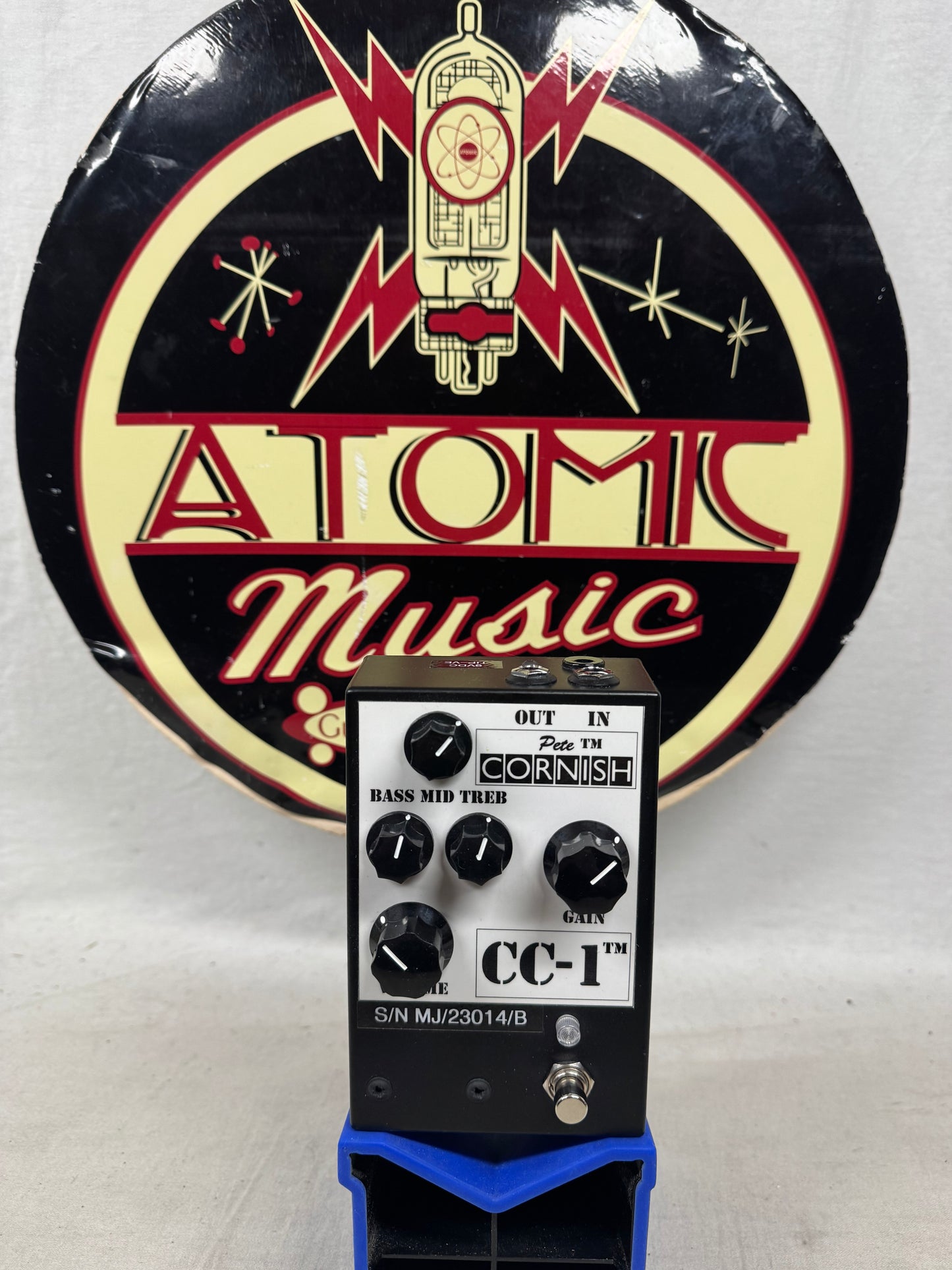 Pete Cornish Battery-Free Series CC-1 cc1 Cornish Crunch Overdrive Pedal