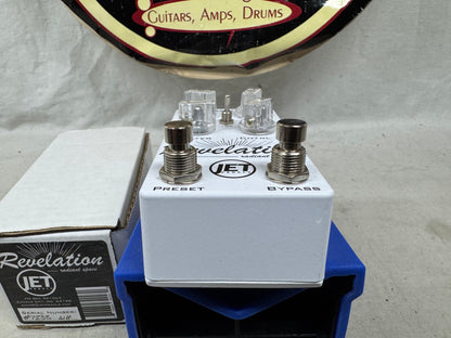 Jet Pedals Revelation Radiant Space v3 Reverb Pedal with Box