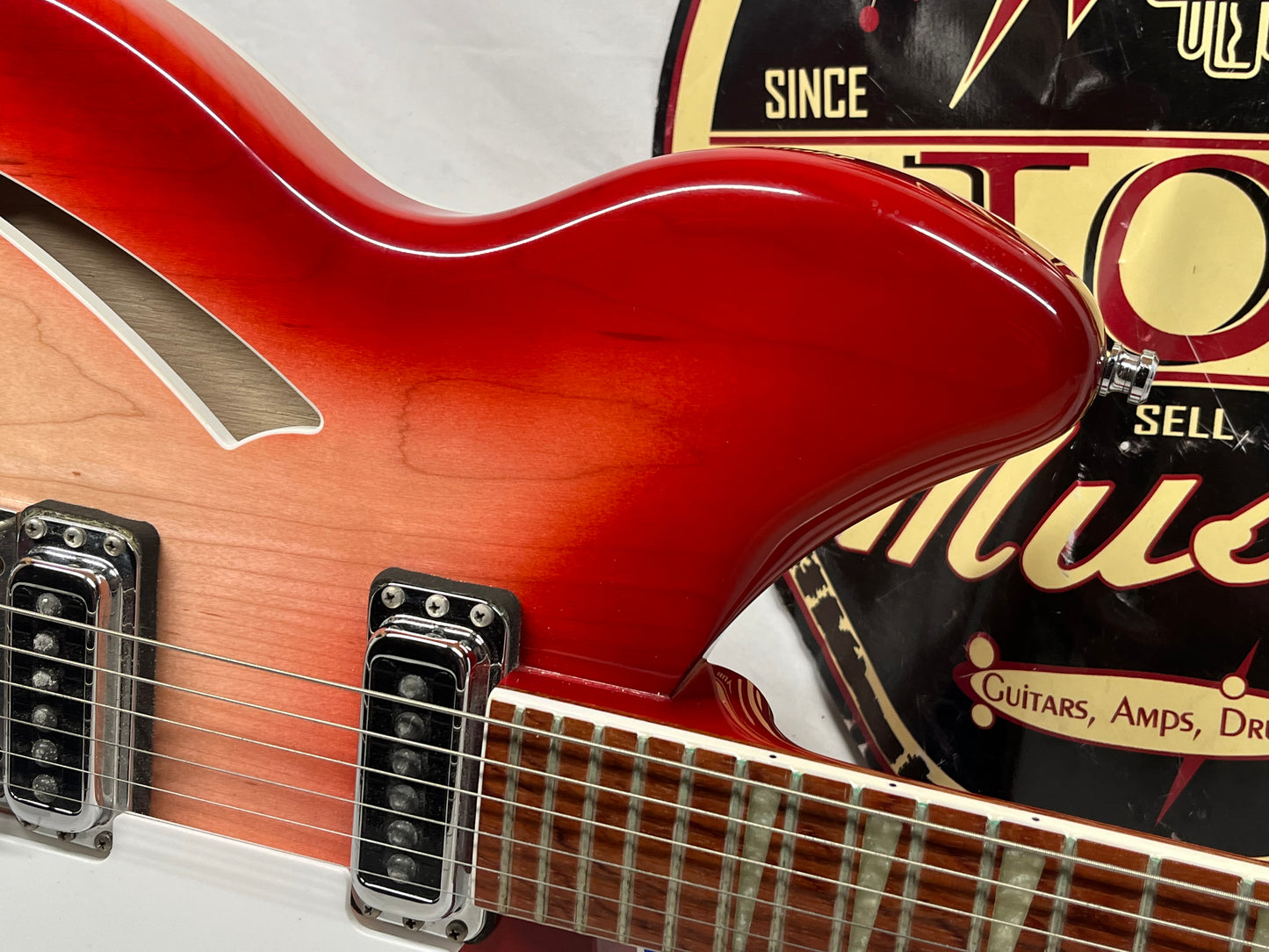 Rickenbacker 360 Semi-Hollow Body Doublecut Electric Guitar with Case 2003 - Fireglo