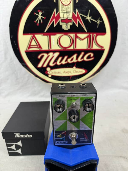Maestro Titan Boost Pedal with Box