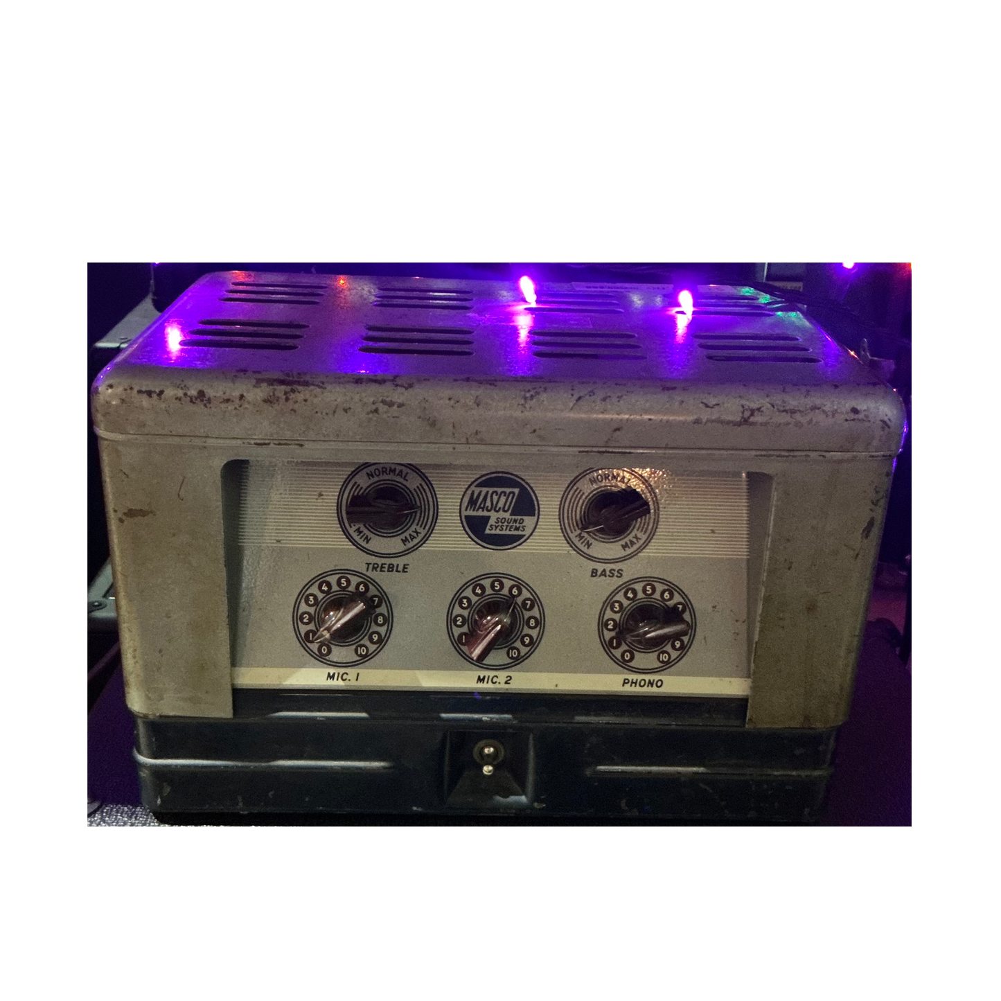 Masco Sound Systems MA-17N ma17n Tube Guitar Harmonica Amplifier Head with Skip Simmons mod/conversion - Local Pickup Only