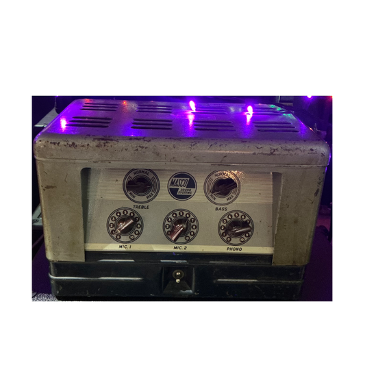 Masco Sound Systems MA-17N ma17n Tube Guitar Harmonica Amplifier Head with Skip Simmons mod/conversion - Local Pickup Only