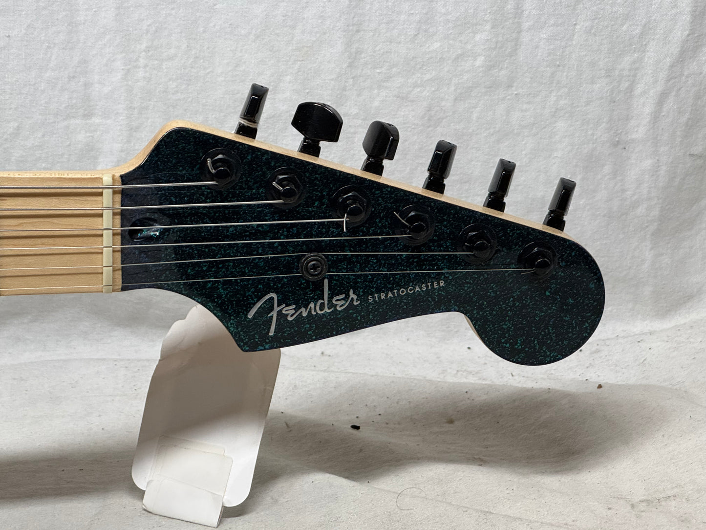 Fender Special Edition FSR Flip Flop Standard Stratocaster Guitar - upgraded! 2004 - Green-Blue