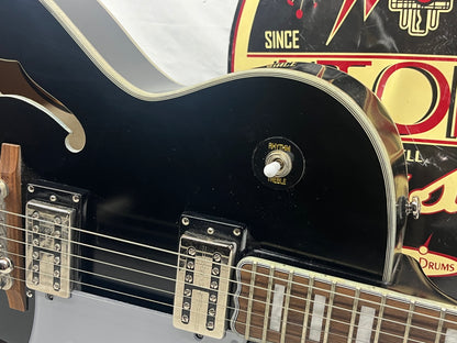 Epiphone Swingster Semi-Hollow Body Electric Guitar - Black Aged Gloss