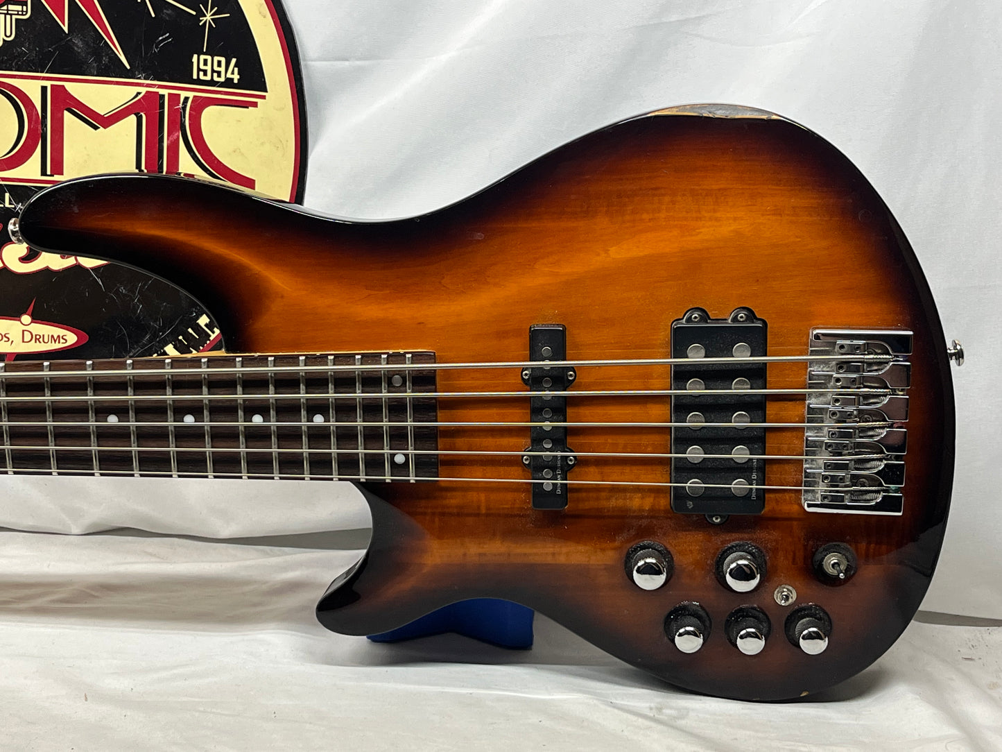 Schecter Diamond Series CV-5 Left-Handed Lefty 5-String Electric Bass
