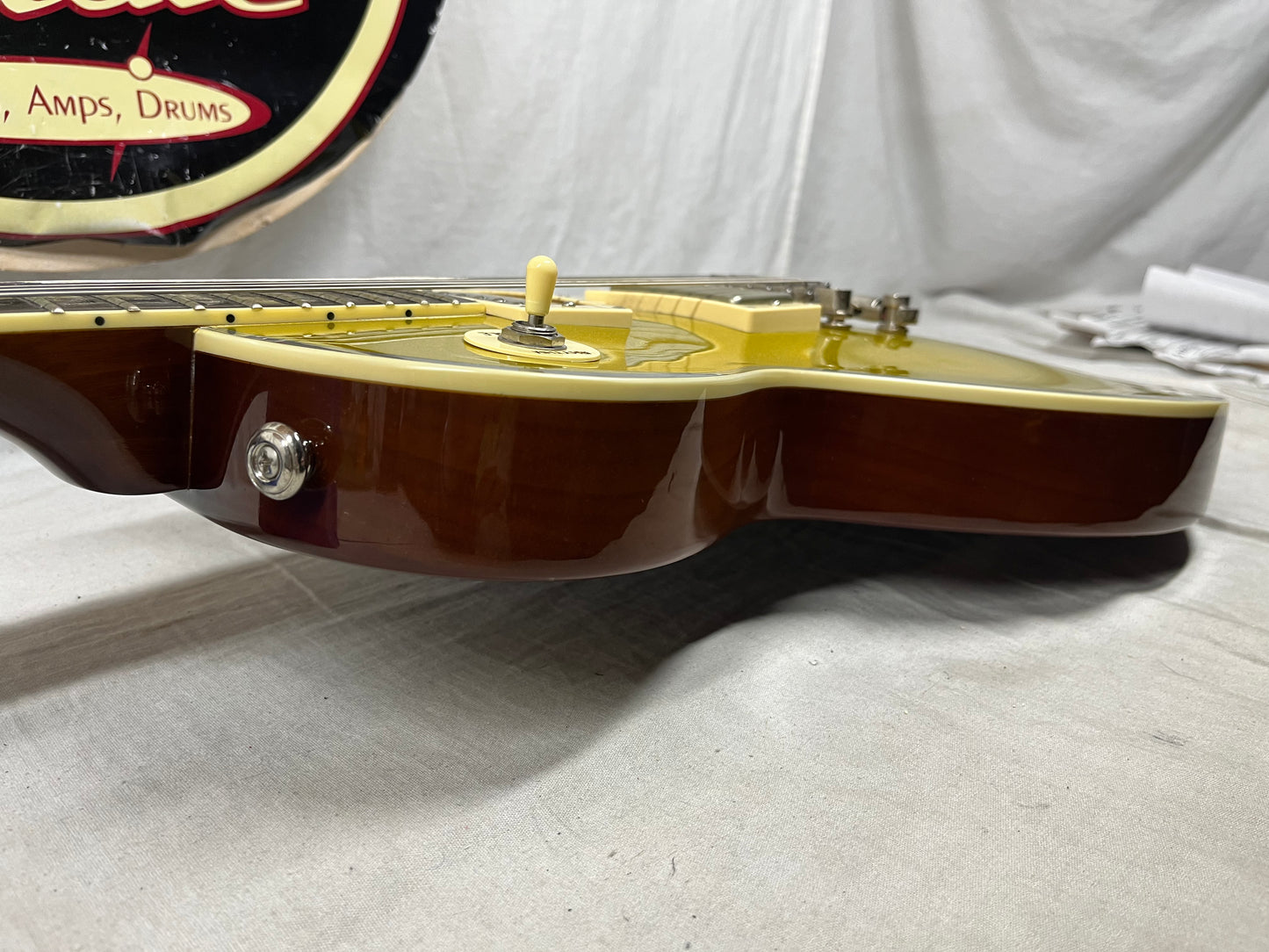 Agile AL-3000 Goldtop Singlecut Electric Guitar