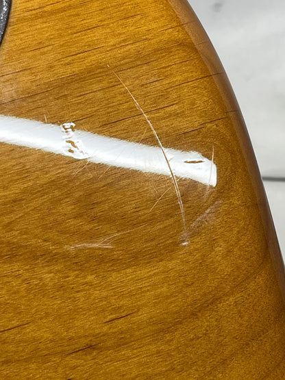 Fender 2024 Collection, Made in Japan Hybrid II Stratocaster Strat HSH with Gig Bag - Vintage Natural