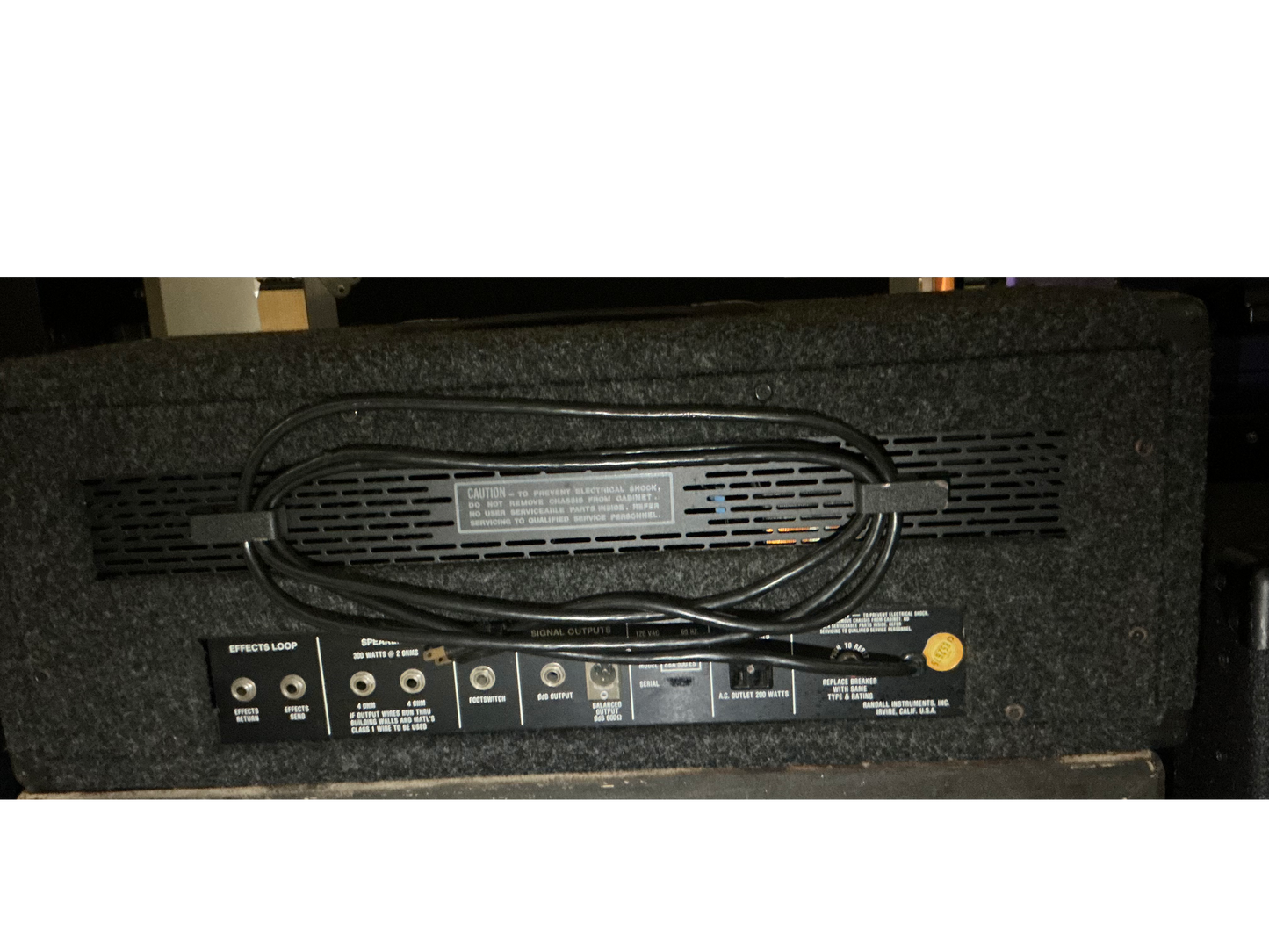 Randall RG 500 ES rga500es Guitar Amplifier Head - Local Pickup Only