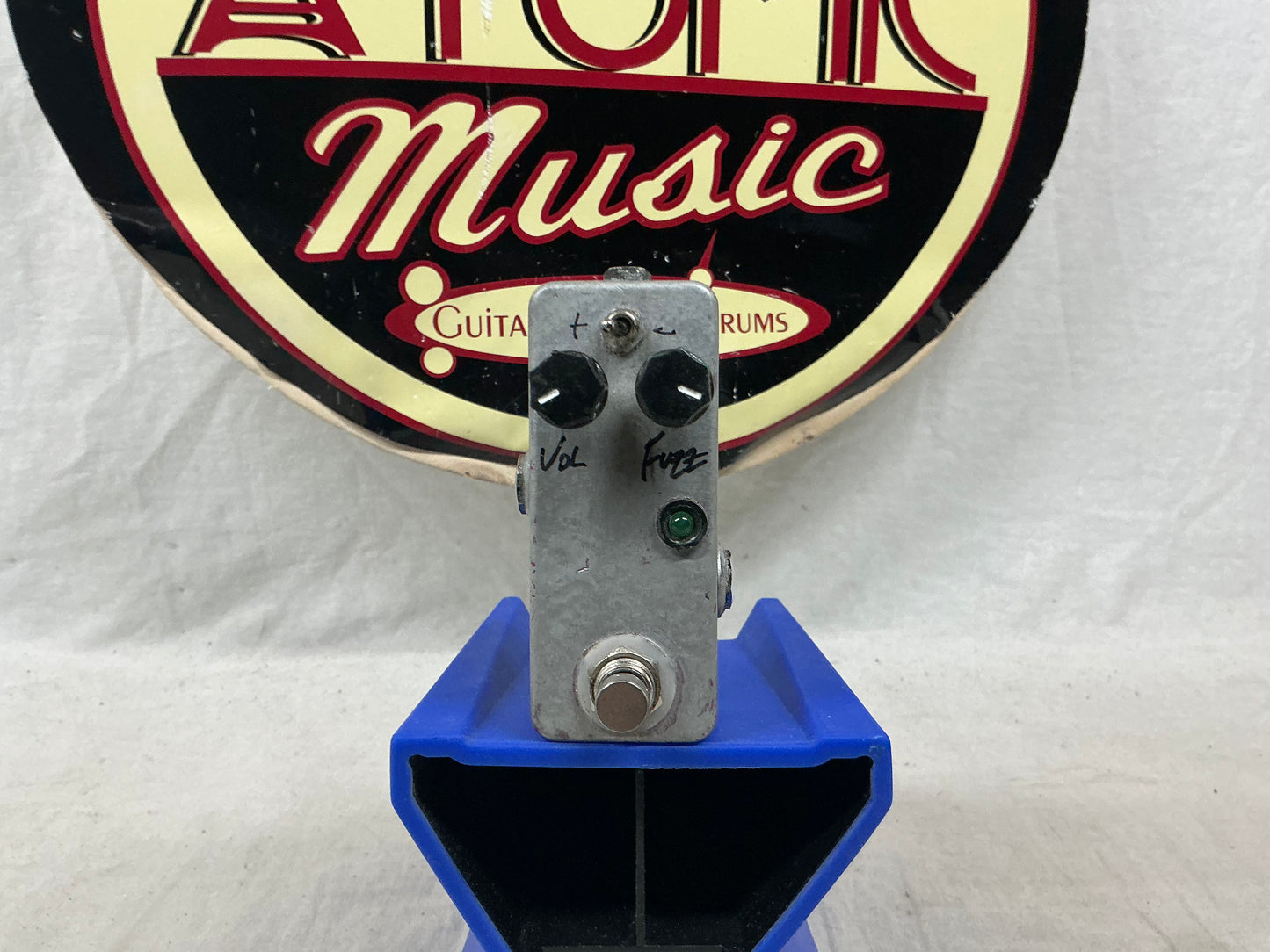JHS Pedals Mini Foot Fuzz v2 Pedal - finish removed