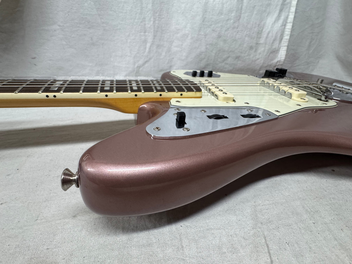 Fender 50th Anniversary Jaguar Guitar with Case 2012 - Burgundy Mist Metallic / Rosewood fingerboard