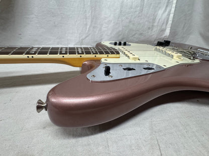 Fender 50th Anniversary Jaguar Guitar with Case 2012 - Burgundy Mist Metallic / Rosewood fingerboard