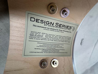 DW Drum Workshop Design Series Concert Tom 2-pack Pair - 8" & 6" - Image 8