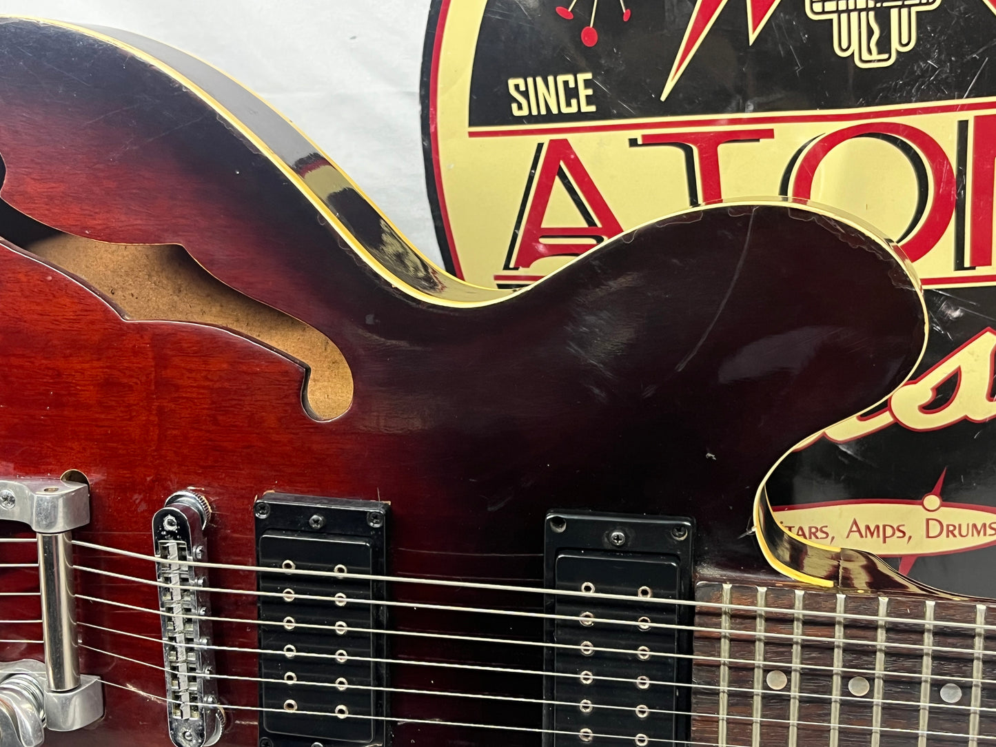 Hondo II H-935 MK II Semi-Hollow Body Electric Guitar