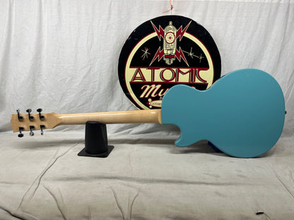 Gibson M2 Melody Maker Singlecut Guitar with Case 2017 - Teal