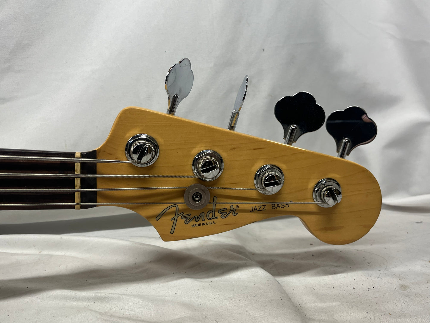 Fender American 4-String Electric Jazz Bass with Hard Case - 3-Color Sunburst