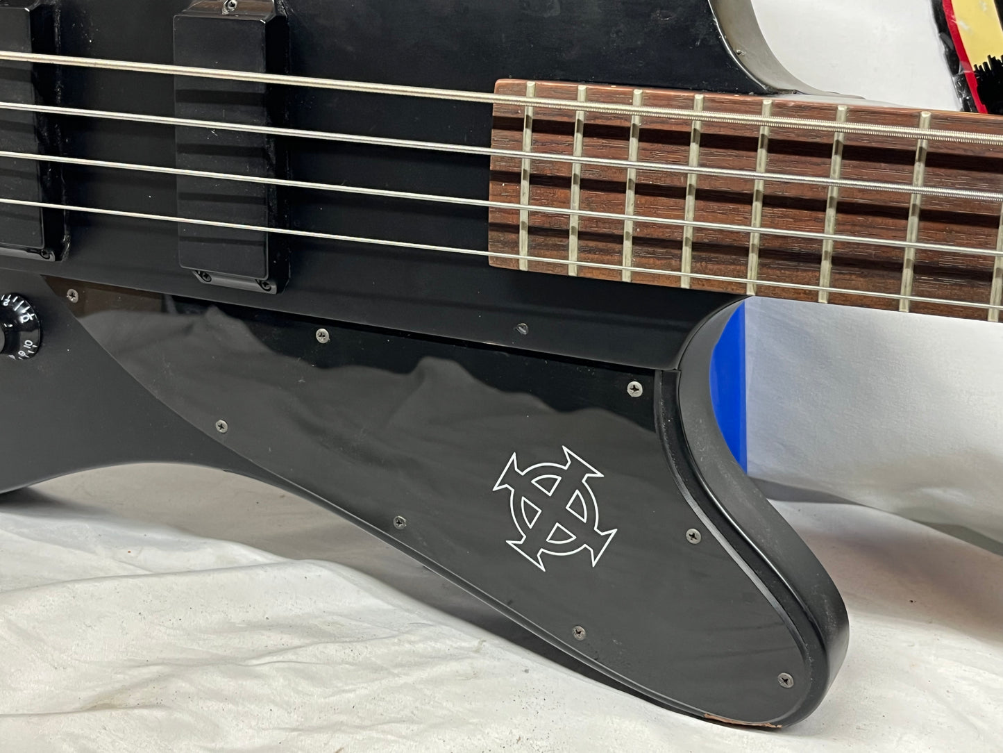 Epiphone Goth Thunderbird IV 4-String Electric Bass - Matte Black