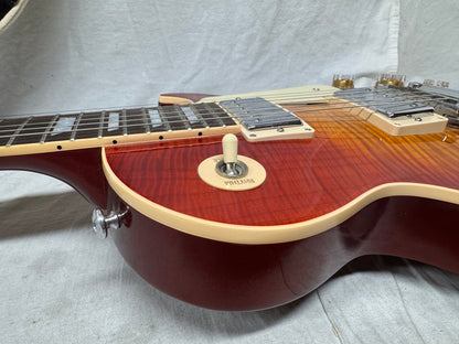 Gibson LPS15H3CH1 100th Anniversary Les Paul Standard Robot Guitar with Case 2015 - Heritage Cherry Sunburst Candy
