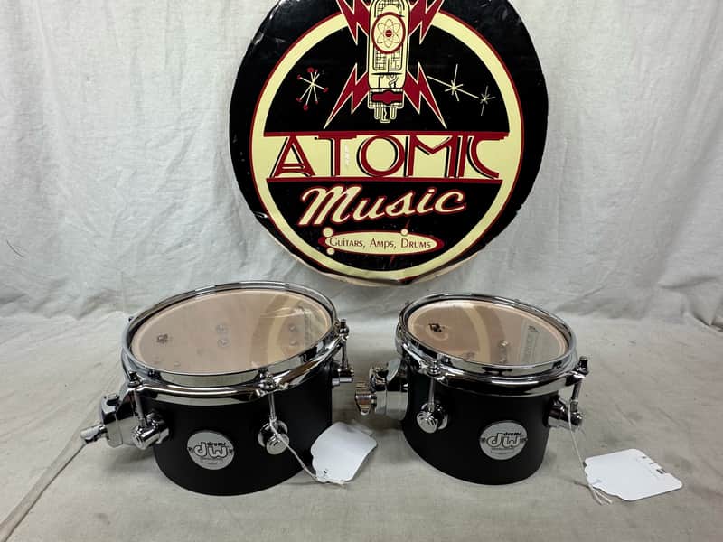 DW Drum Workshop Design Series Concert Tom 2-pack Pair - 8" & 6"