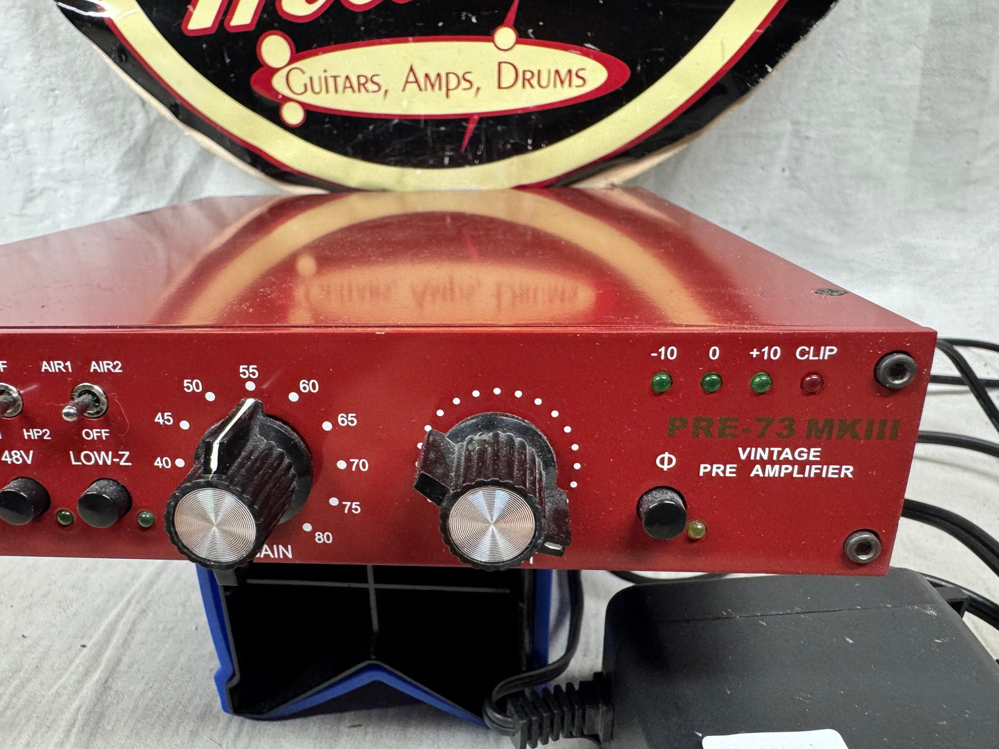 Golden Age Project Pre-73 MkIII mk3 Vintage Pre-Amplifier Microphone Preamp Module with Power Supply