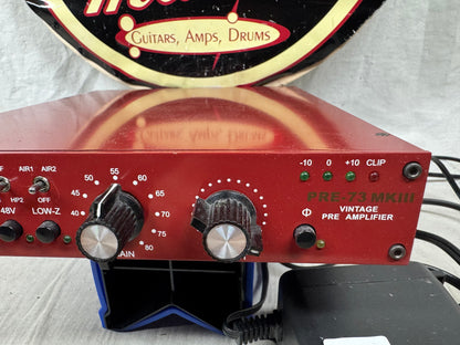 Golden Age Project Pre-73 MkIII mk3 Vintage Pre-Amplifier Microphone Preamp Module with Power Supply