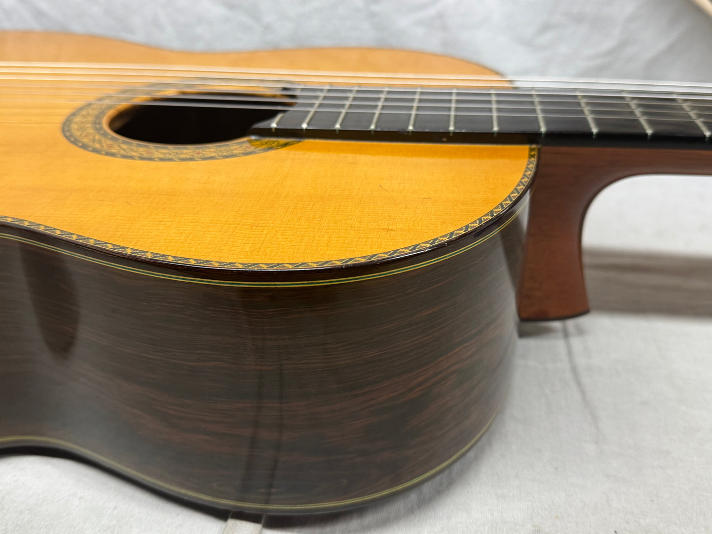 Masaru Kohno Classical Acoustic Guitar with Case - MIJ Made In Japan - previously owned by Charlie Byrd 1979