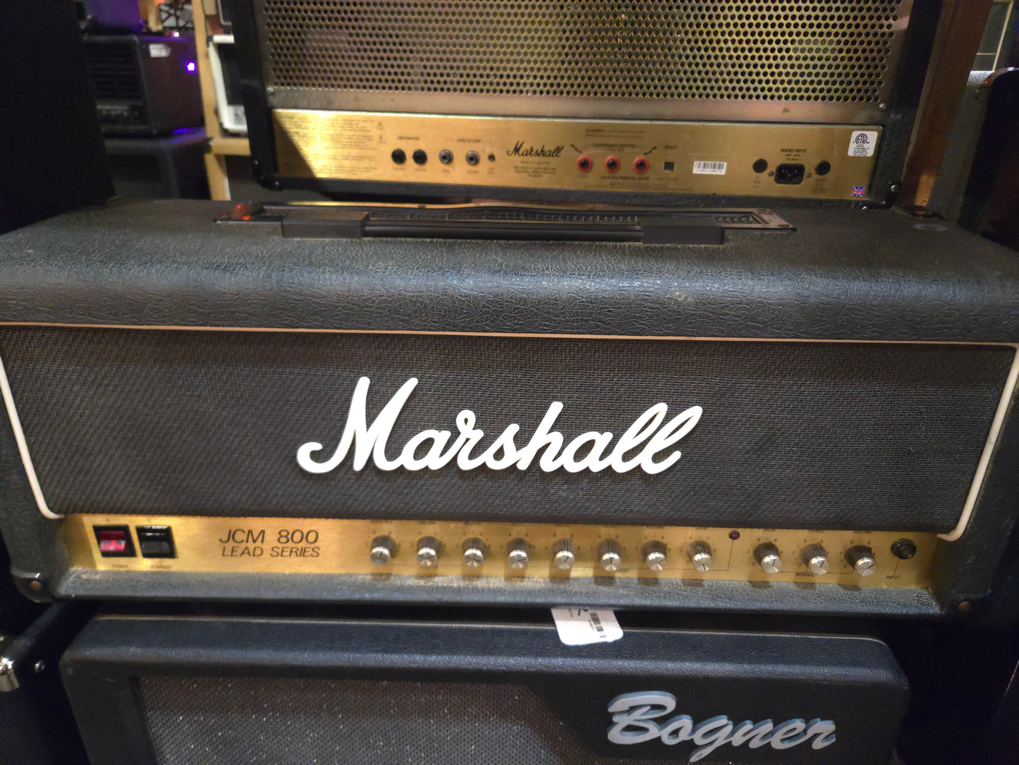 Marshall JCM 800 Lead Series Model 2210 100-Watt Master Volume Head with Reverb 1980s - Local Pickup Only